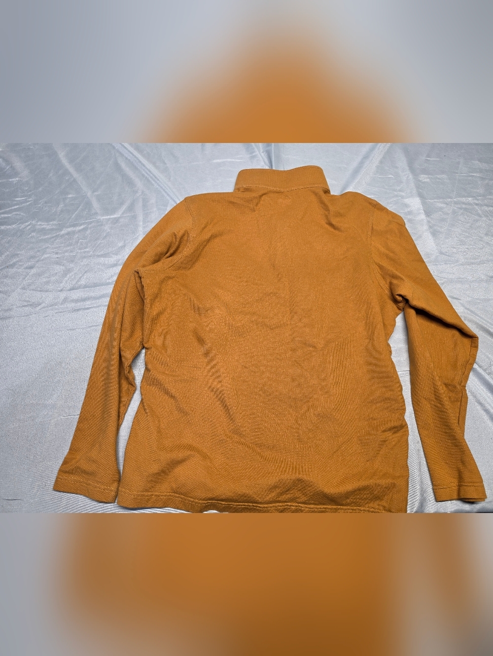 Columbia Pullover Quarter-Zip in Mustard - Picture 2 of 3